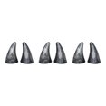 thumbnail image 1 of Baohd 2pieces Sticker Stand Out Crowd With Stylish Devil Horn Car Roof Decoration silver 3Set, 1 of 6