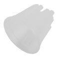 thumbnail image 2 of Flower pot with drainage function for indoor and outdoor (transparent/white), 2 of 8