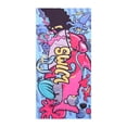 thumbnail image 5 of TopLLC Microfiber Beach Towel Super Lightweight Colorful Bath Towel Sandproof Beach Blanket Multi-Purpose Towel For Travel Swimming Pool 28x60 Inch A Beach, 5 of 5