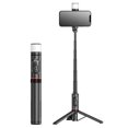 thumbnail image 2 of TUTT Q12 Selfie Stick Phone Holder with Fill-light Backlight | Detachable Remote Control | Foldable Rotatable 360", 2 of 13