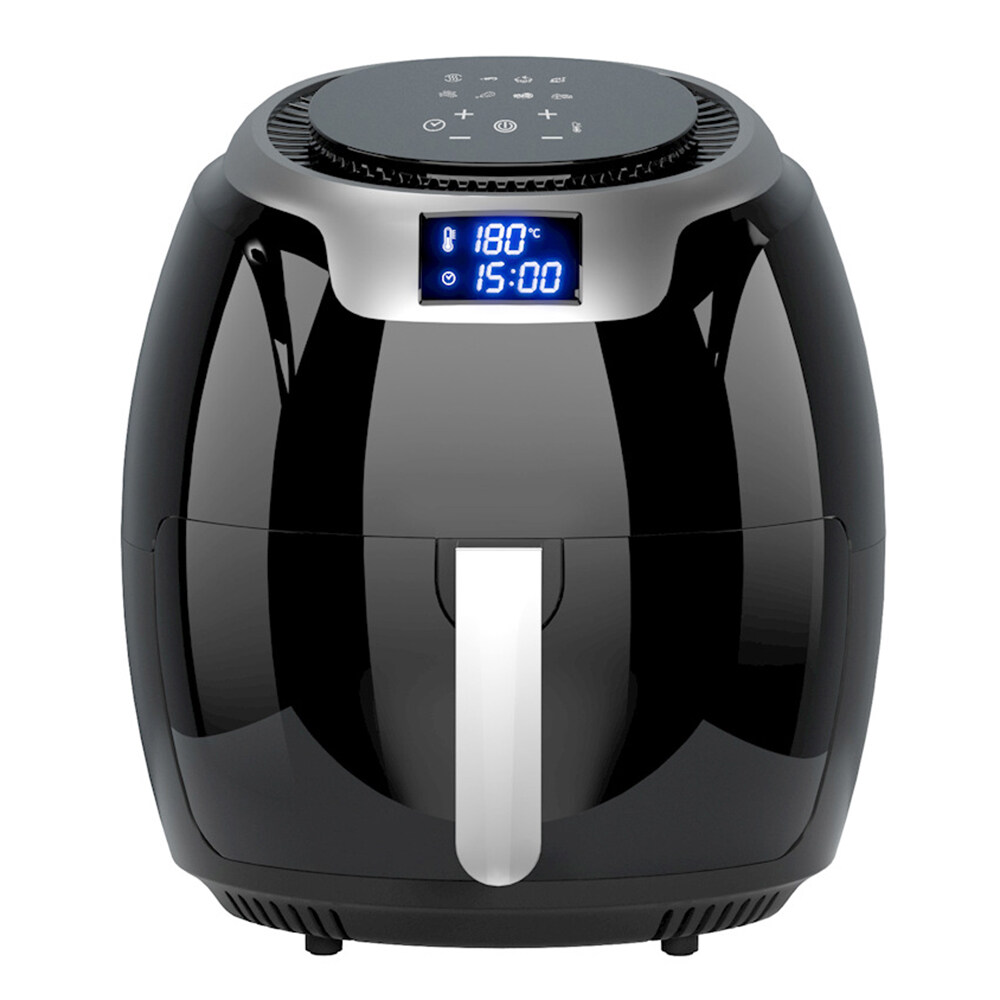 Graflsoa 7L Smart Touchscreen Air Fryer with Non-Stick Coating, 1800W Power, Timer Function, Includes Grill Rack, 110V US Voltage