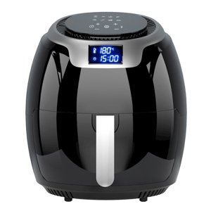Graflsoa 7L Smart Touchscreen Air Fryer with Non-Stick Coating, 1800W Power, Timer Function, Includes Grill Rack, 110V US Voltage