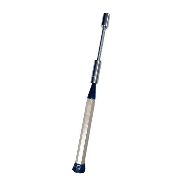 Badminton Racket Trainer,Badminton trainer training racket pole rod,Adjustable Weight Force Stick Finger Wrist,Badminton racket swing practice weight,finger arm power practice no grip strap