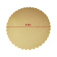 thumbnail image 3 of Oleegame 1PC Tin Foil Roll DIY Baking Tool 6 / 8 Inch Round Square Cake Mat Lace Moustito, 3 of 3