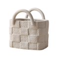 thumbnail image 1 of Creative Ceramic Handbag Vase High-quality For Wedding Holiday Utensil Holder Handcrafted Stylish Hydroponic Flower Pot, 1 of 13