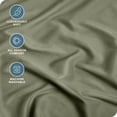 thumbnail image 2 of Bare Home Drap-Housse - Premium 1800 Collection - Poche Profonde - Ultra Doux, Résistant aux Plis - Très Grand Simple, Sauge, 2 of 7