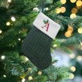 thumbnail image 2 of Birdeem Christmas Large Letters Christmas Stockings Cute Striped Christmas Tree Pendant Holiday Decorations, 2 of 5
