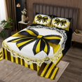 thumbnail image 2 of Erosebridal Cartoon Bow Tie Bedspread Sets King Size, Abstract Geomrtry Bed Quilt, Princess Style Decor, 2 of 5