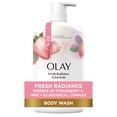 thumbnail image 1 of Olay Fresh Outlast Body Wash, White Strawberry & Mint, 1 of 10