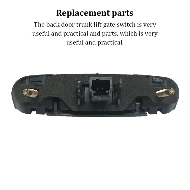kurtrusly Car Back Door Trunk Lift Gate Switch Truck Control Relays Modification Repair Upgrade Parts Replacement for New Elysee C2C4C5
