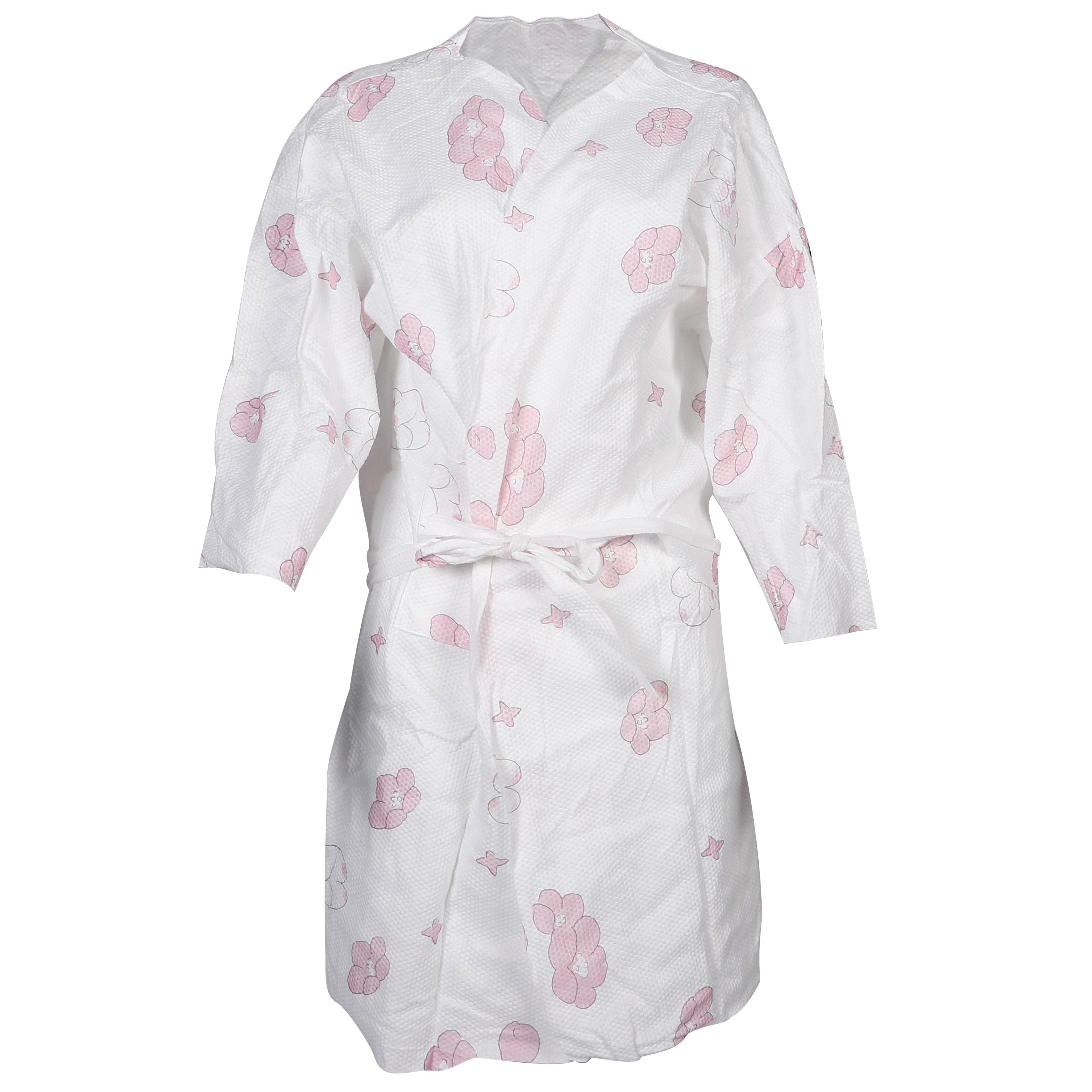 PENIKOKO Thickened Cotton Bathrobe for Winter Spa Hotel and Massage with Stylish Disposable Design
