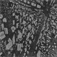 thumbnail image 1 of Ahgly Company Tapis d'Intérieur Lavable à la Machine, Carré, Transitionnel, Gris, Tapis de Zone, 6 Pieds Carré, 1 of 7