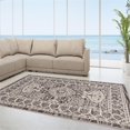thumbnail image 4 of Linon Tapis Vintage Hamadan Tufté Mécaniquement en Microfibre Polyester 9'x12 Pieds Gris, 4 of 7