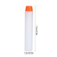 thumbnail image 1 of Refill Foam Darts, 100PCS EVA Foam Darts Foam Arrows Darts Ball  For Elite Series Blaster Toy  Arrows   With Round Hollow Head For Target Practice, 1 of 1