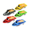 thumbnail image 3 of Lipstore 5x Mini Pullback Boats Realistic Children Vehicles Toy for Ages 3+ Boys Gift, 3 of 8