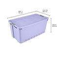 thumbnail image 3 of Sterilite 189 L Stacker Tote Lilac Bud, 3 of 4