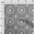 thumbnail image 2 of oneOone Polyester Spandex Dark Gray Fabric Lion Face Sewing Material Print Fabric by The Yard 56 Inch Wide, 2 of 4