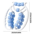 thumbnail image 3 of PUREKKI Massage Roller Roller Cellulite Roller Muscle Relaxer Circular Leg Clamps Leg Massage, 3 of 4