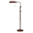 thumbnail image 1 of Benjara BM225082 Metal Rectangular Floor Lamp with Adjustable Pole, Bronze, 1 of 5