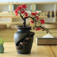 thumbnail image 1 of HLONK Tabletop Water Fountain Waterfall Flower for Home Decorations, 1 of 8