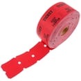 thumbnail image 4 of 1 Roll of Raffle Tickets Roll Amusement Park Tickets Universal Tickets Roll Tickets Label Roll, 4 of 7