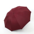 thumbnail image 1 of LSLJS Extra Large Umbrella Double Purpose Thickened Sunshade Umbrella Folding Umbrella, 1 of 6