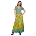 thumbnail image 1 of Moomaya Crop Top And Palazzo Set Party Wear Printed Santoon Ethnic Set For Girl, 1 of 1