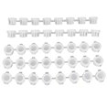thumbnail image 1 of 25PCS 0.11oz Paint Pot Strip Empty Mini 8 Cups Paint Strip Paint Cup with Lid, 1 of 10