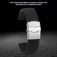 thumbnail image 3 of Watch Band, Silicone Watch Band Watch Bands For Men Women Watch Bands Universal Watch Straps Adjustable Silicone Watch Band Wristwatch Strap Replacement Accessory, 3 of 8