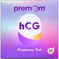 thumbnail image 1 of Premom hCG Early Detection Test Strips, 50 Count, 1 of 8