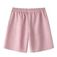 thumbnail image 4 of EOYWHK Cotton Linen Shorts for Men Summer Breathable Workout Gym Shorts Mid Waisted Solid Color Running Swimming Sleeping Shorts, 4 of 5