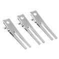 thumbnail image 1 of 50pcs Silver Double Prong Alligator Hair Clips Metal Alligator Clips, 1 of 7