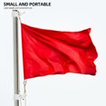 thumbnail image 2 of EIGTHTAIL 2pcs  2Pcs Rotating Mounting Rings 360 Degree Free Flag Pole Kit 0.75-1.02Inch Diameter (White), 2 of 12