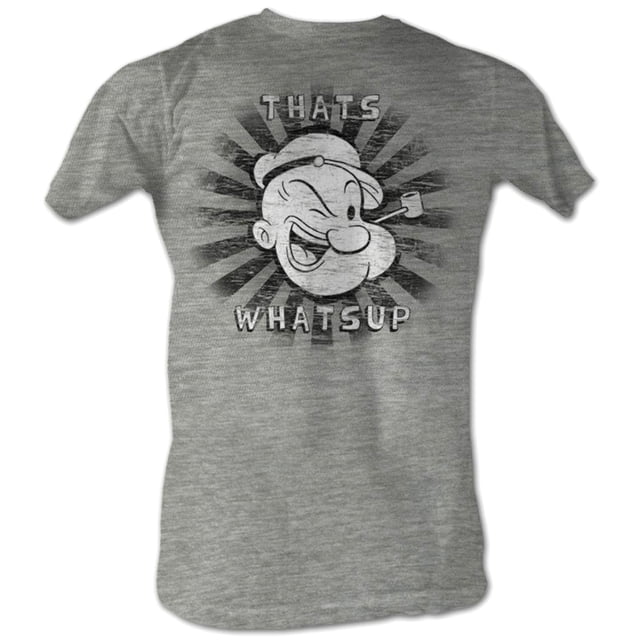 Popeye T-Shirt à Manches Courtes pour Adulte Comics That S Whats Up