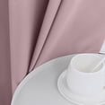 thumbnail image 4 of Chmadoxn Home Decor, Room Decor, Wall Decor Polyester Pongee Rod-Pull Light-blocking Curtains Living Room Sun-Blocking Curtains Heat-Insulating And Soundproof Curtains Polyester Blackout Curtains, 4 of 6