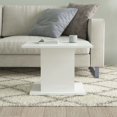 thumbnail image 2 of vidaXL Coffee Table High Gloss White 55.5x55.5x40 cm Engineered Wood, 2 of 5