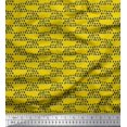 thumbnail image 1 of Soimoi Cotton Voile Fabric Cross Sign & Triangle Geometric Print Sewing Fabric Yard 42 Inch Wide, 1 of 4
