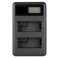 thumbnail image 4 of Chargeur de Batterie Double Rapide USB pour Appareil Photo Numérique à Écran LCD Intelligent pour CANON LP-E8, 4 of 6