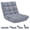 Grey, variant on Giantex Adjustable Floor Gaming Sofa Chair, Padded Sleeper Bed, Adults Couch Recliner, Armless Meditation Chair w/Back Support