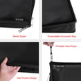 thumbnail image 1 of Sac d'Argent Ignifuge Résistant au Feu et à l'Eau Sac de Documents Extensible Pochette de Rangement avec Fermeture Éclair Grande Capacité pour Documents A4 Espèces, 1 of 7
