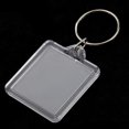 thumbnail image 3 of lionlar 10 Pcs Porte-Clés Transparent Insert d'Art Non Fonctionnel Cadeaux, 3 of 9