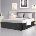 thumbnail image 1 of PiccoCasa Bed Skirt Double Brushed Microfiber with Dust Ruffle, Twin Dark Gray, 1 of 7