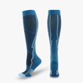 thumbnail image 3 of 6 Paires de Bas de Compression pour Femmes Hommes Circulation 20-30 mmHg Bas de Compression pour Course Infirmière Enflure Voyage Vol, 3 of 4