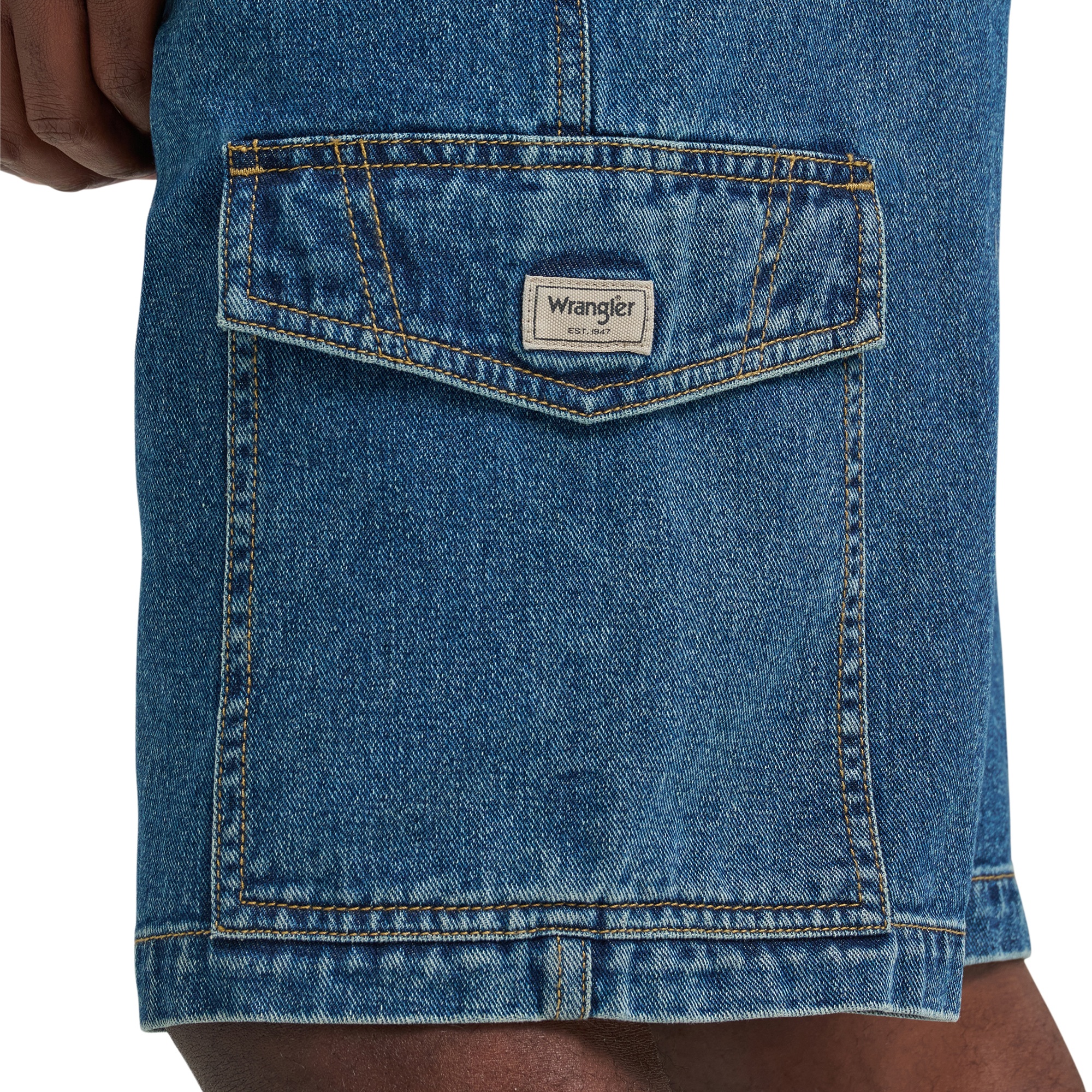 Wr Denim Cargo Short
