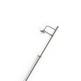 thumbnail image 2 of ziyahi Model Train Lamppost with Ladder Home Landscape Decorations LED Railway Light Miniature Single-Head Track Lamp Table Toys Gray（Scale 1:50） Green（Scale 1:120）, 2 of 6