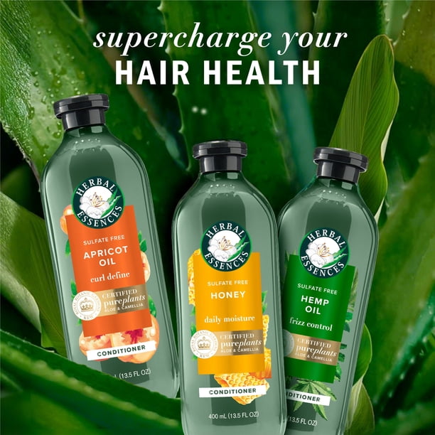 [未開封]グリーンGreenEARTH BALL W-LOTION75ml Herbal Essences Curl + Define Apricot Sulfate-Free Conditioner