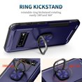 thumbnail image 3 of Samsung Galaxy S10 Case, Dteck Hybrid Rugged Shockproof Case with Ring Holder Kickstand, Compatible with Magnet Car Mount, Support Wireless Charging For Samsung Galaxy S10, Blue, 3 of 7