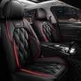 thumbnail image 1 of Maidao Car Seat Covers Full Set Leather for Opel for Antara 2008-2013 5 Seats Waterproof Front Rear Cushion Protector Black, 1 of 8