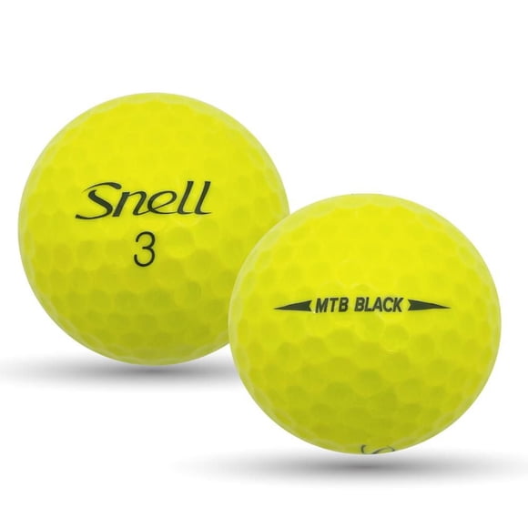 Mulligan - 48 balles de golf récupérées Snell 5A, Jaune