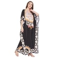 thumbnail image 4 of Caftans Longs pour Femmes Grande Taille Robe Caftan Robe de Soirée Fête Été Plage Robe d'Été Manches Kimono Longues Robes Décontractées en Ligne, 4 of 7